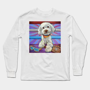 Savagely Adorable Macho Dog Long Sleeve T-Shirt